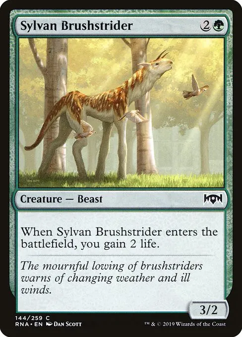 Sylvan Brushstrider - Foil