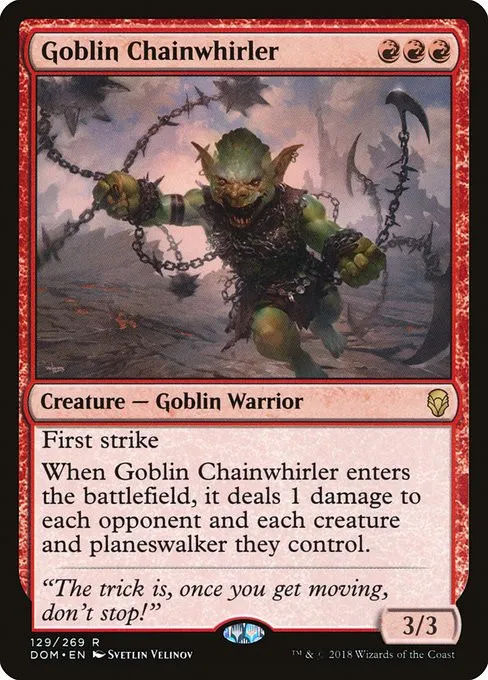 Goblin Chainwhirler - Foil