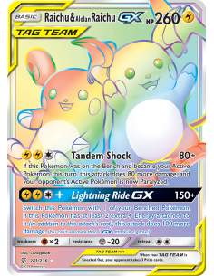 Raichu & Alolan Raichu-GX