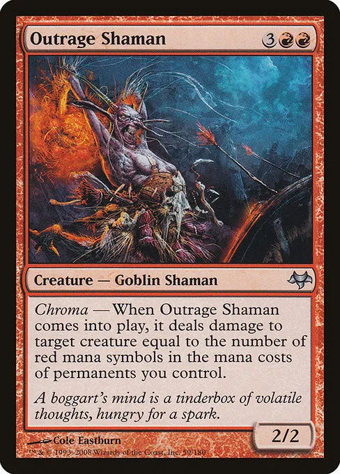 Outrage Shaman - Foil