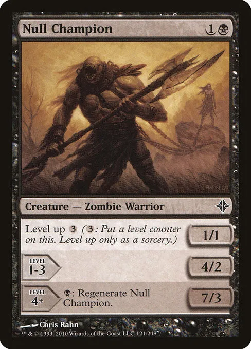 Null Champion - Foil