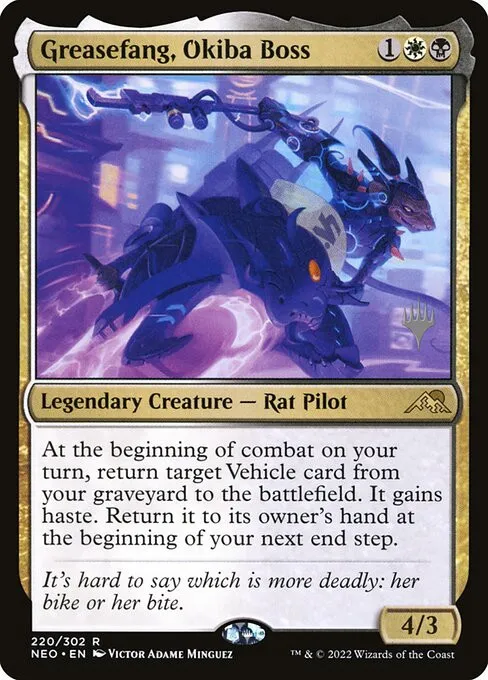 Greasefang, Okiba Boss - Foil