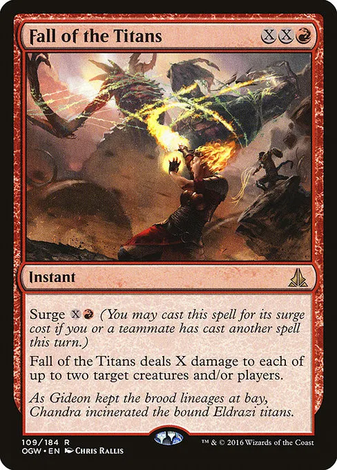 Fall of the Titans - Foil