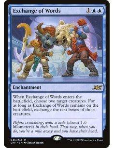 Exchange of Words - Foil