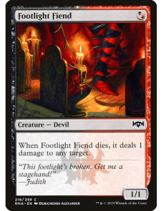 Footlight Fiend - Foil