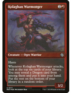 Kolaghan Warmonger - Foil