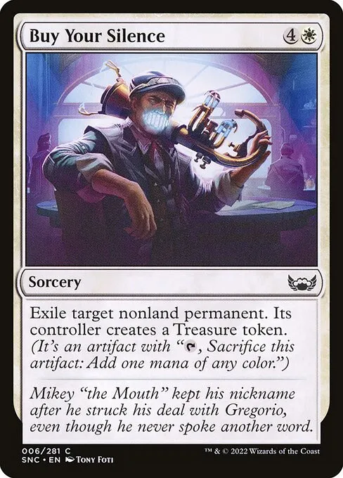 Buy Your Silence - Foil