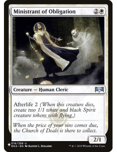 Ministrant of Obligation