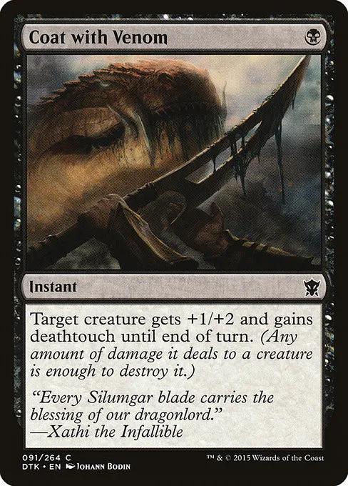 Coat with Venom - Foil