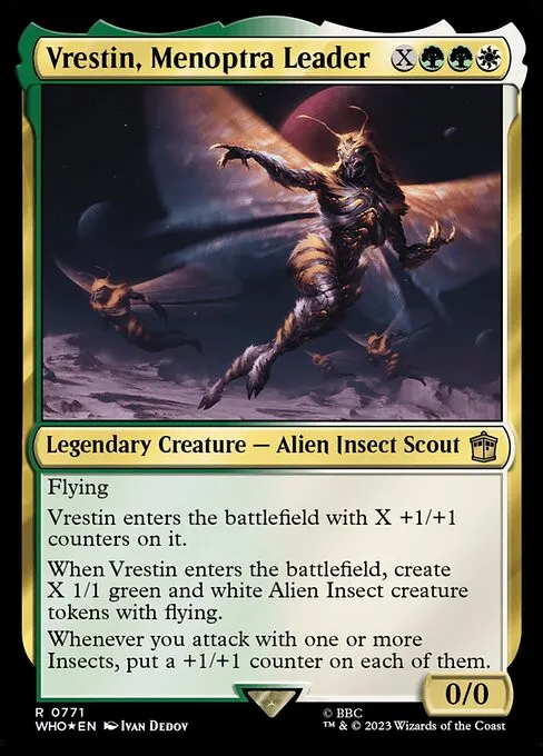 Vrestin, Menoptra Leader - Foil