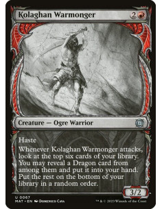 Kolaghan Warmonger - Foil