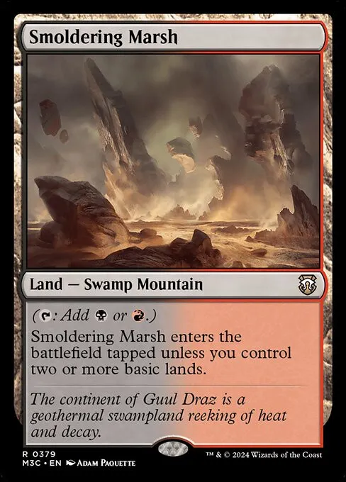 Smoldering Marsh - Foil