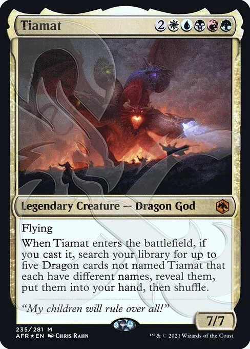 Tiamat - Foil