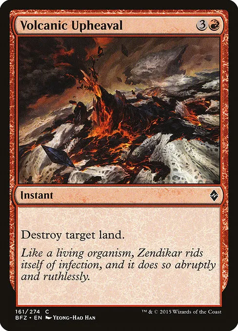 Volcanic Upheaval - Foil
