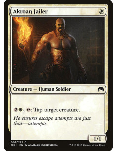 Akroan Jailer - Foil