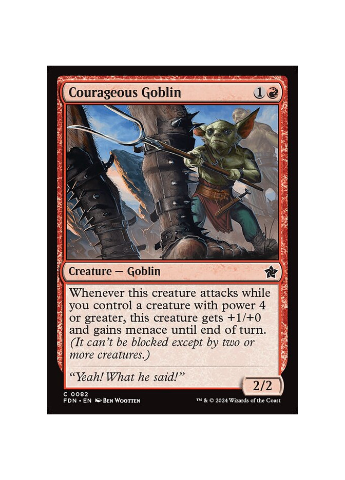 Courageous Goblin