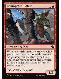 Courageous Goblin - Foil