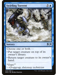 Swirling Torrent - Foil