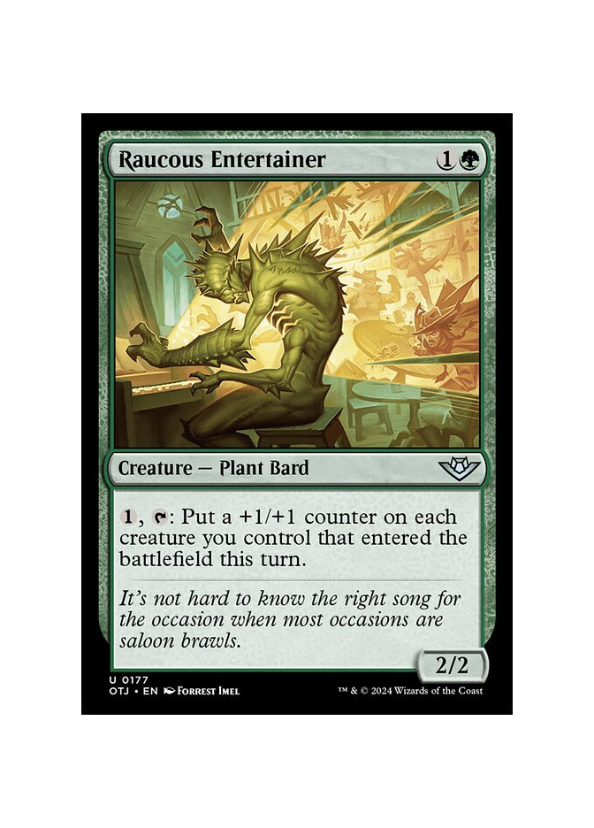 Raucous Entertainer - Foil