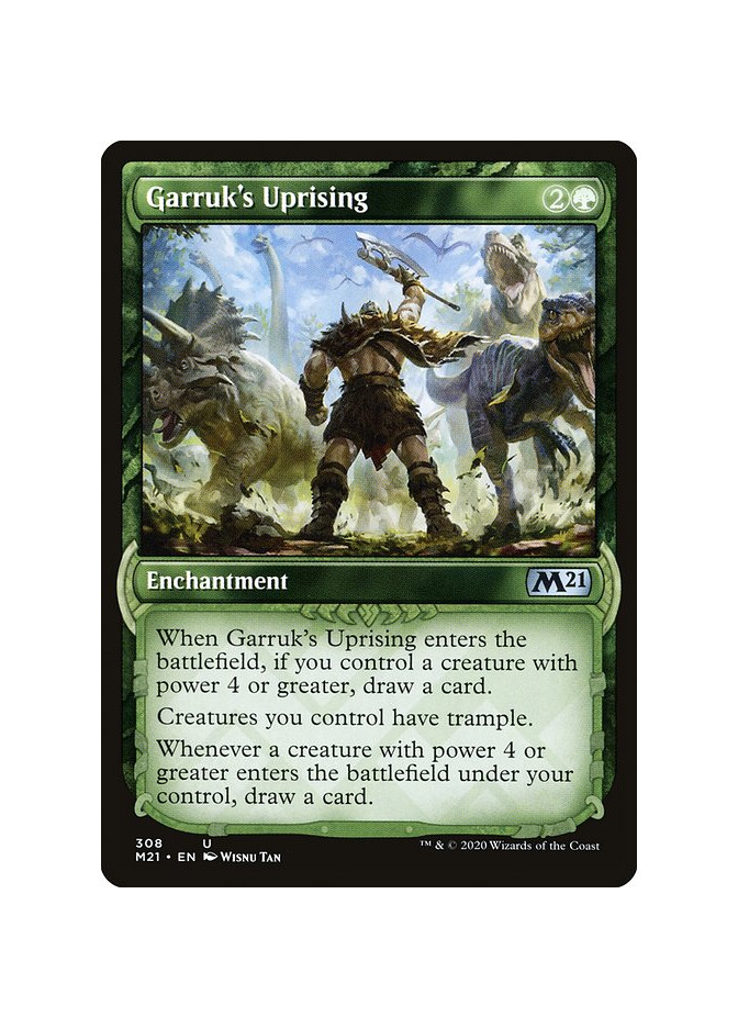 Garruk's Uprising - Foil