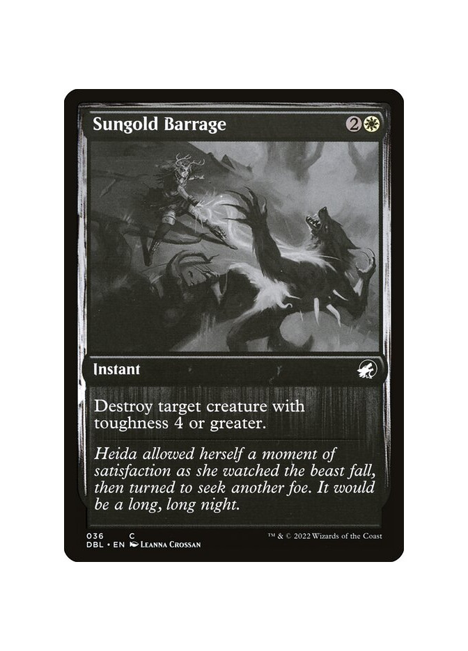 Sungold Barrage