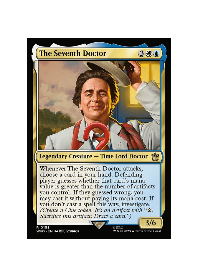 The Seventh Doctor - Foil