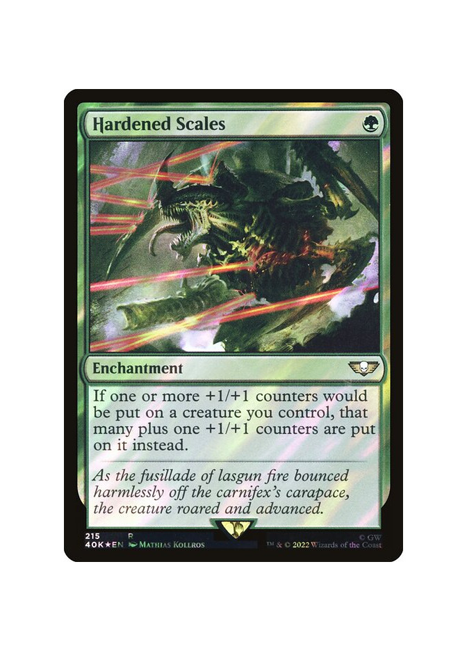 Hardened Scales - Foil