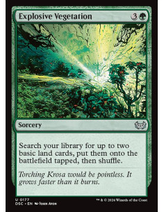 Explosive Vegetation