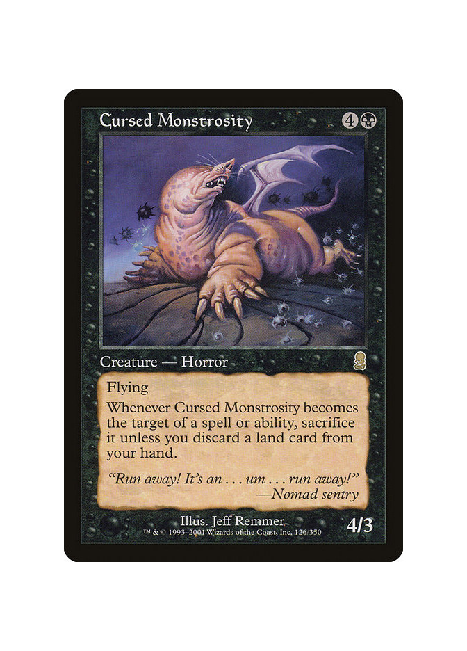 Cursed Monstrosity