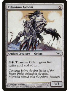 Titanium Golem - Foil