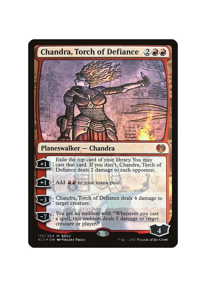 Chandra, Torch of Defiance - Foil