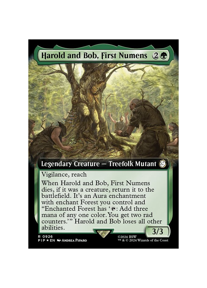 Harold and Bob, First Numens - Foil