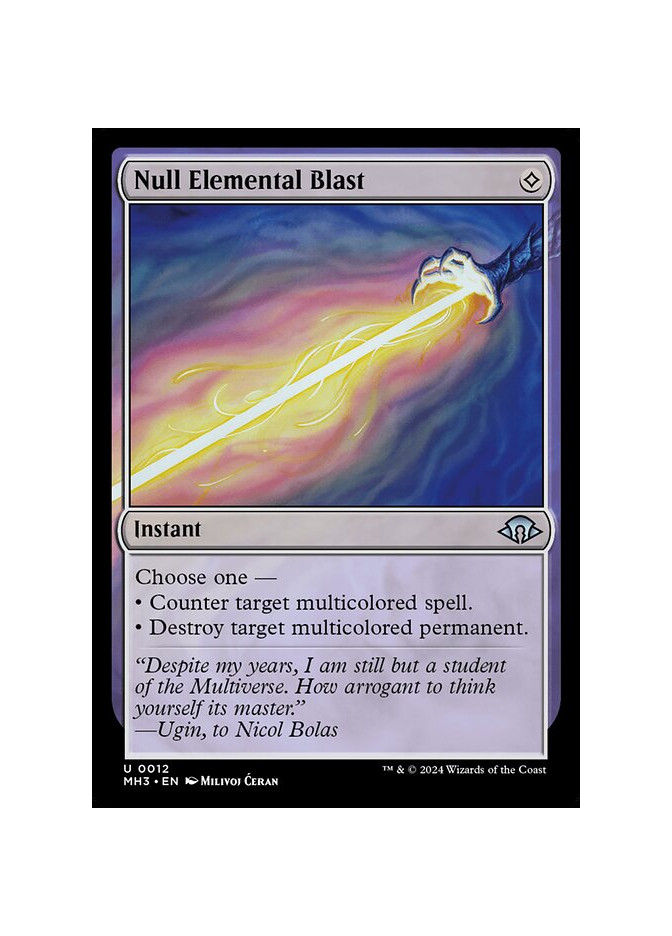 Null Elemental Blast