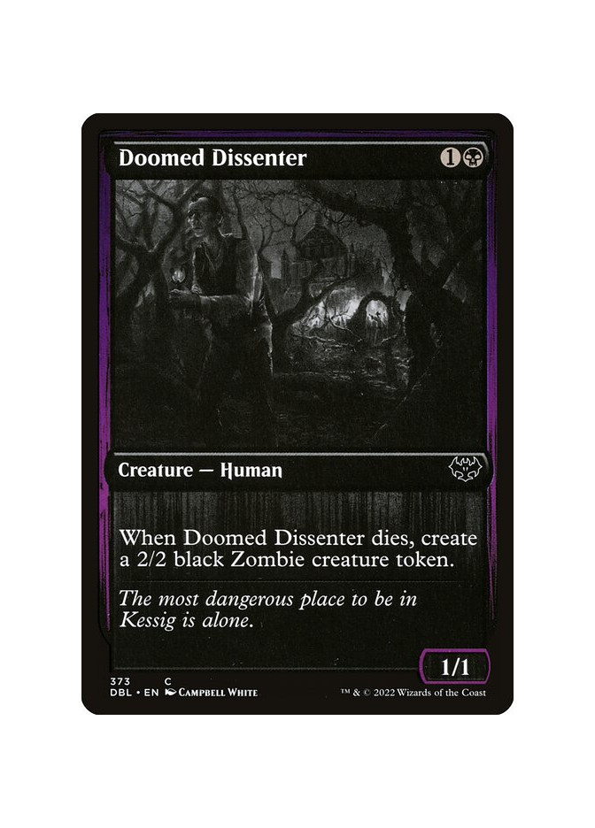 Doomed Dissenter - Foil