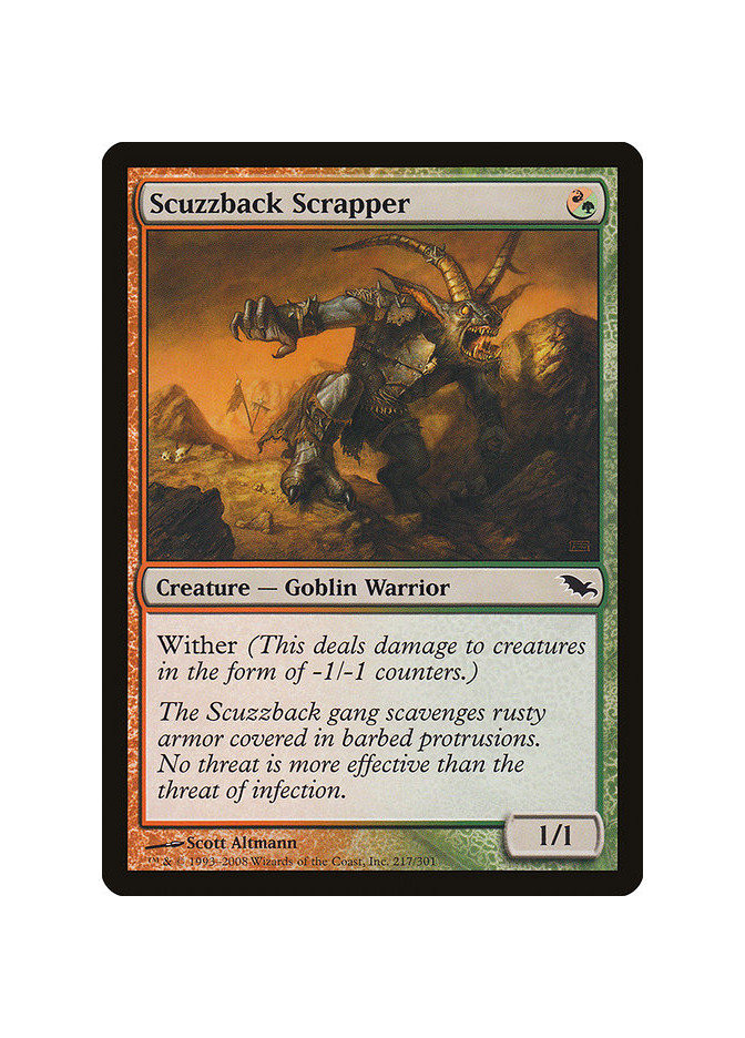 Scuzzback Scrapper - Foil