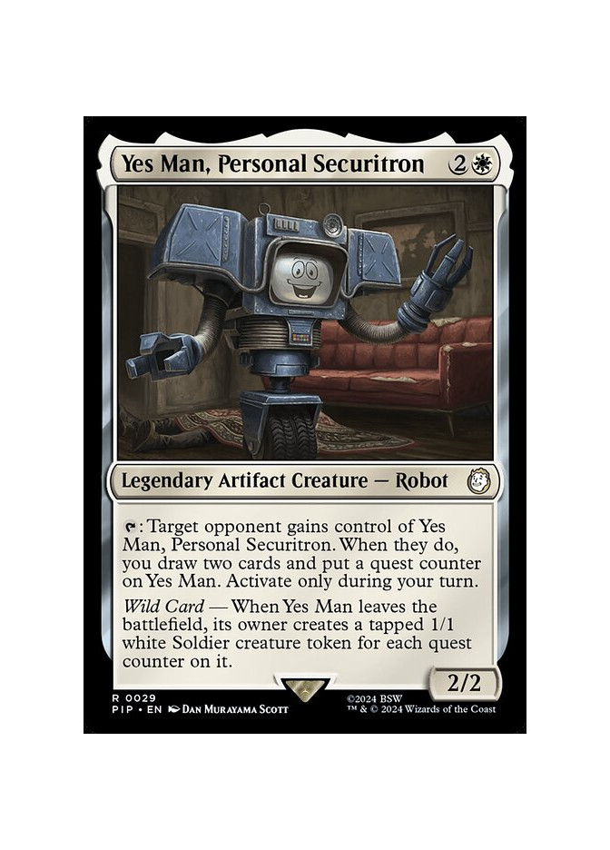 Yes Man, Personal Securitron