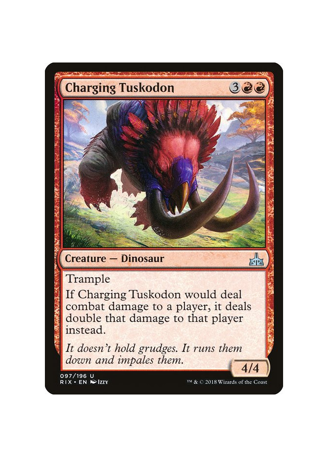 Charging Tuskodon - Foil