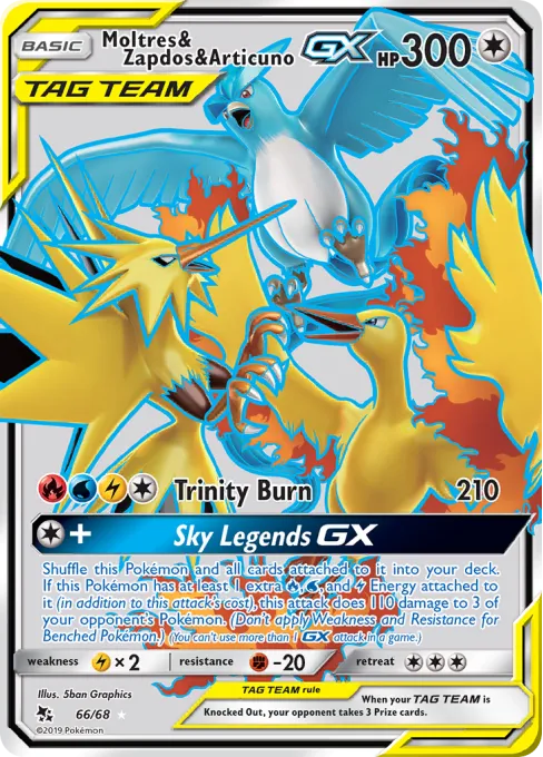 Moltres & Zapdos & Articuno-GX