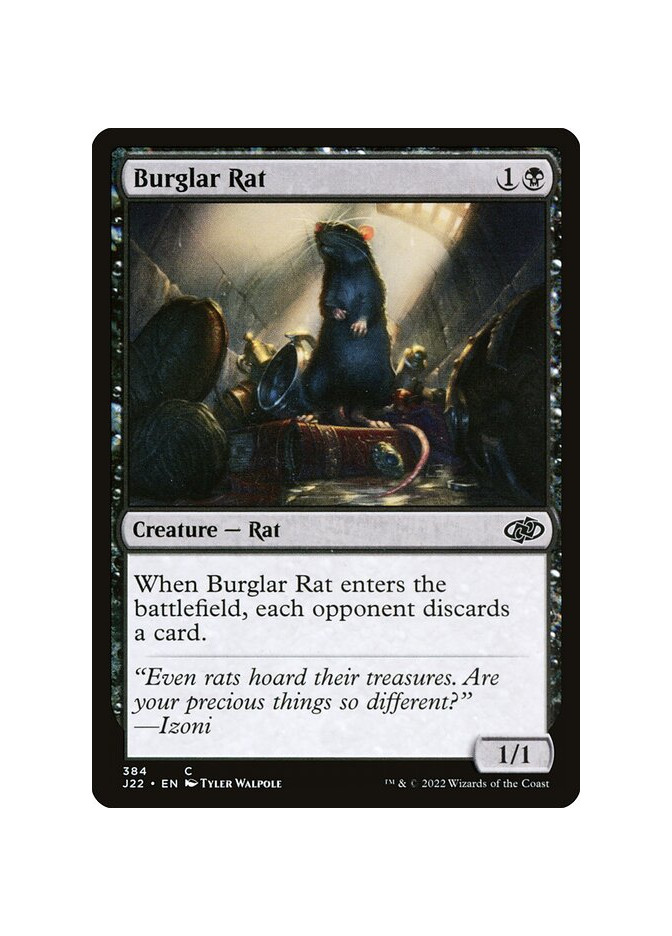 Burglar Rat