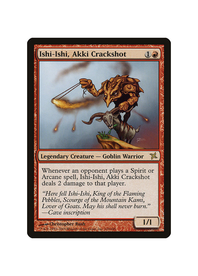 Ishi-Ishi, Akki Crackshot