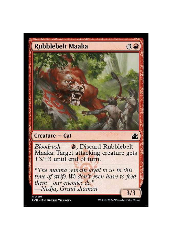 Rubblebelt Maaka - Foil