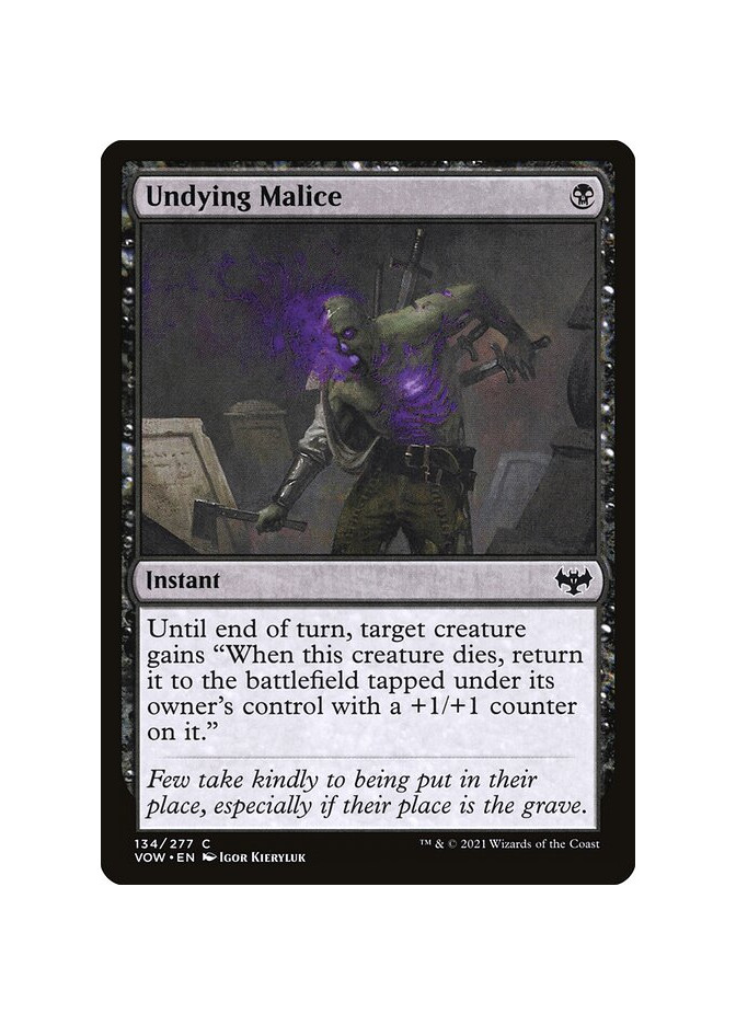 Undying Malice - Foil