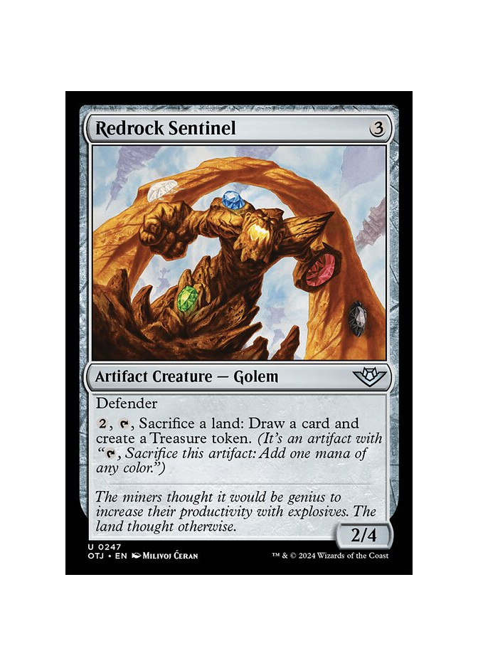 Redrock Sentinel - Foil