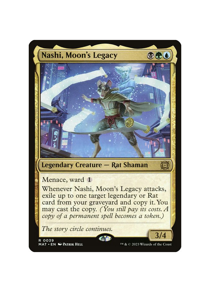 Nashi, Moon's Legacy