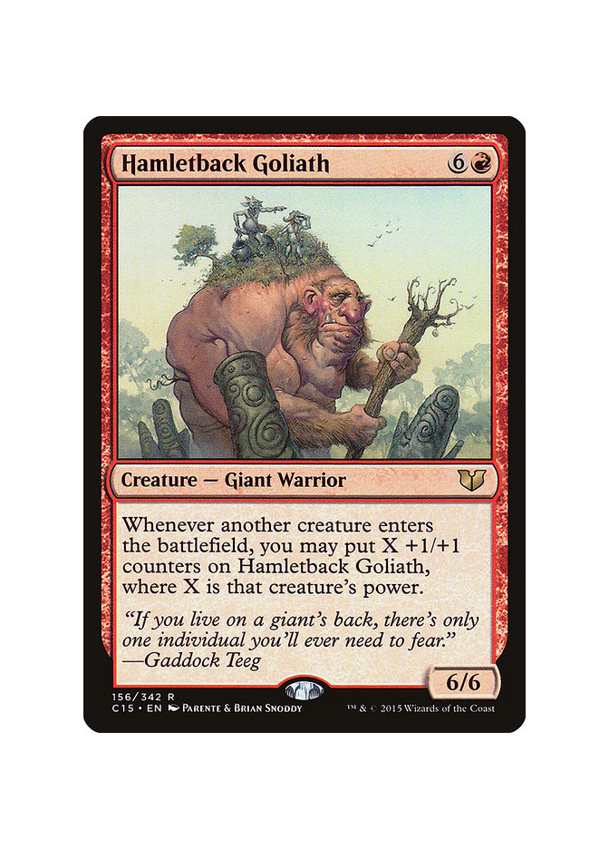 Hamletback Goliath