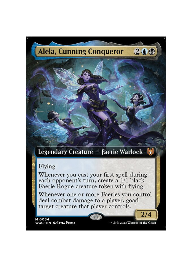 Alela, Cunning Conqueror - Foil