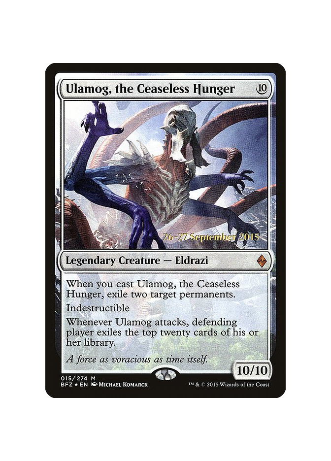 Ulamog, the Ceaseless Hunger - Foil