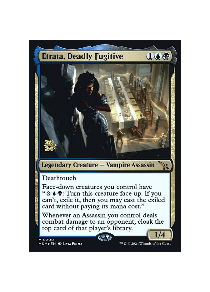 Etrata, Deadly Fugitive - Foil