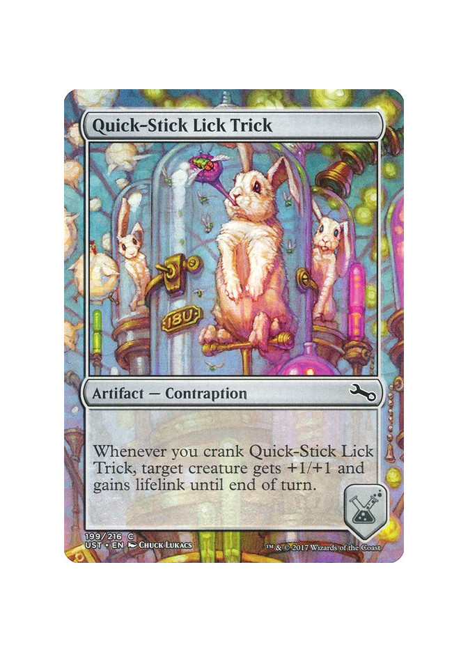 Quick-Stick Lick Trick