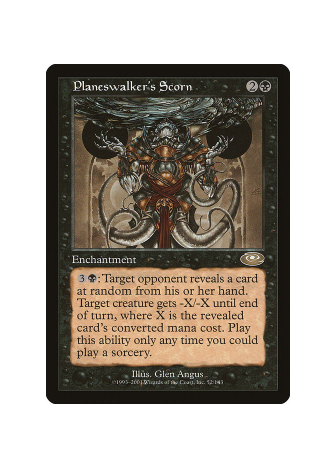 Planeswalker's Scorn - Foil